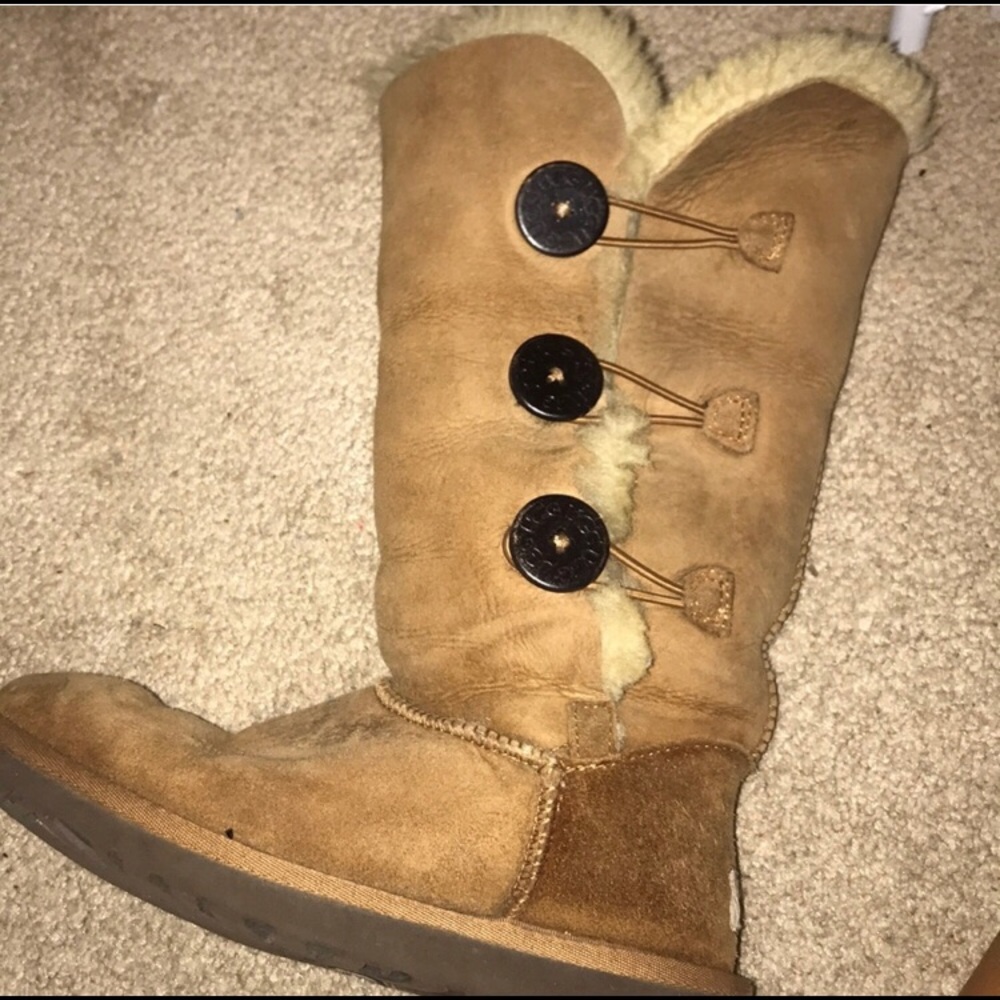Ugg Button Down Chestnut Boots